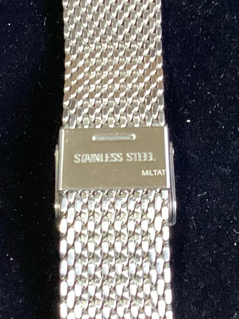 Strapcode MiLTAT Milanese 20mm Bony Wire Mesh Watch Band Strap - Brushed